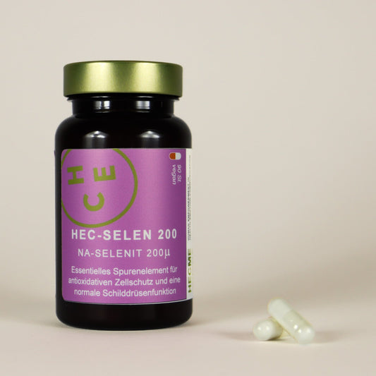 HEC+ME Selen Dose und Kapseln