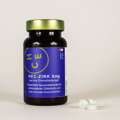 HEC+ME Zink Dose und Tabletten