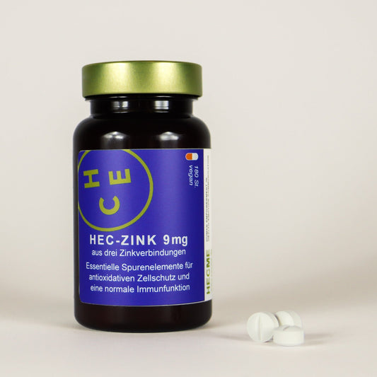 HEC+ME Zink Dose und Tabletten
